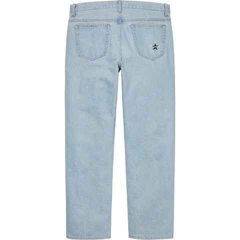 Supreme Regular Jean - Washed Blue