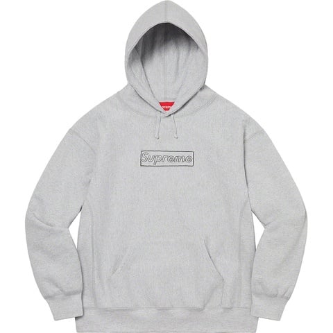 KAWS Chalk Logo Hooded Sweatshirt - Supreme