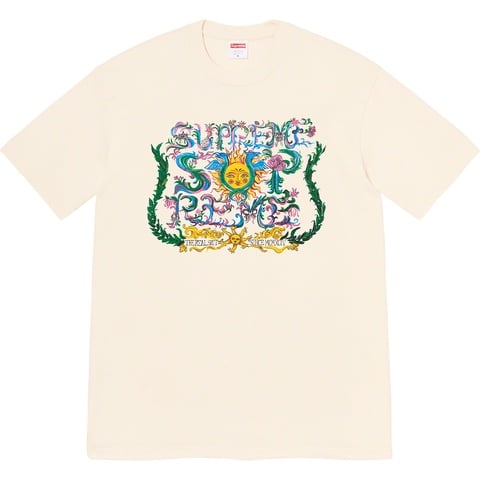 Supreme Crest Tee - Natural