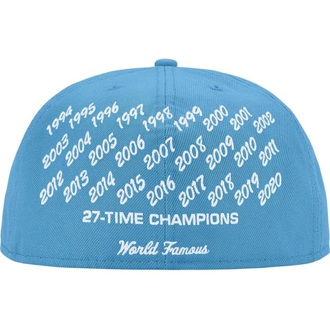 【シュプリーム 】Champions Box Logo New Era Supreme Championships Box Logo New Era Fitted Hat Black - FW23 - US