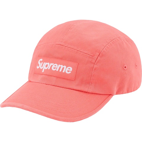 Washed Chino Twill Camp Cap - spring/summer 2021 - Supreme