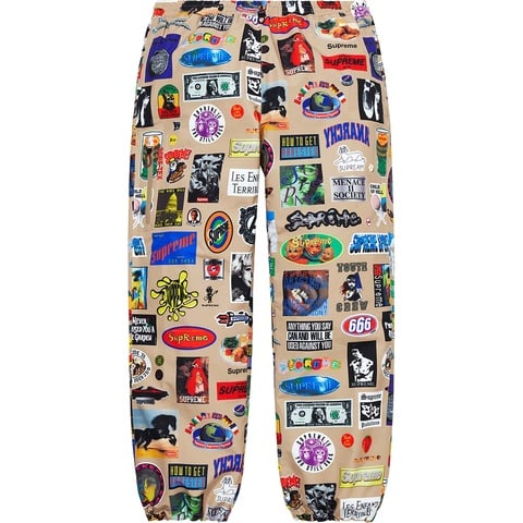 Supreme GORE-TEX Stickers Pant - Tan