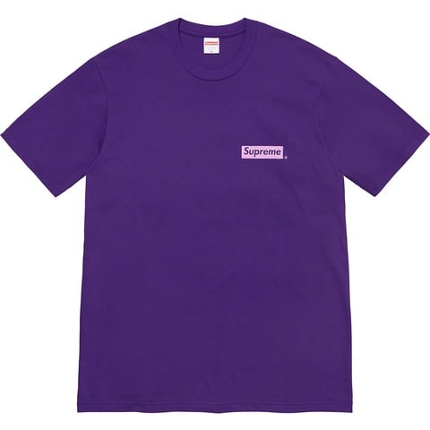 Supreme Spiral Tee - Purple