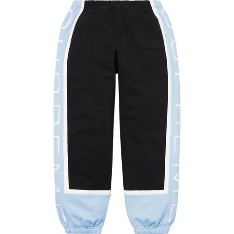 Supreme Paneled Sweatpant - Black
