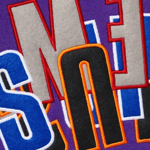 Supreme Stacked Crewneck - Purple