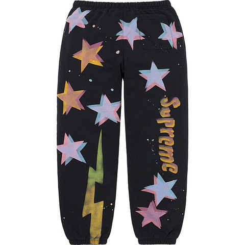 Supreme Gonz Stars Sweatpant - Black