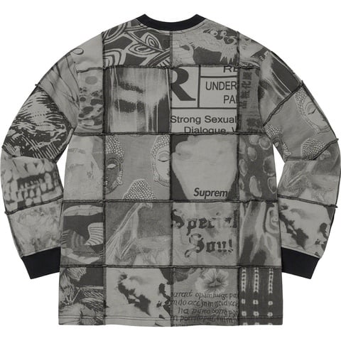 Mosaic Patchwork L/S Top - spring/summer 2021 - Supreme