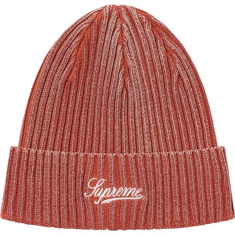 Bleached Rib Beanie - spring/summer 2021 - Supreme