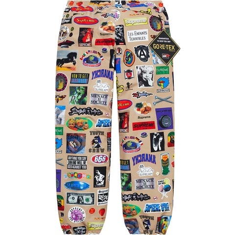 GORE-TEX Stickers Pant - spring/summer 2021 - Supreme