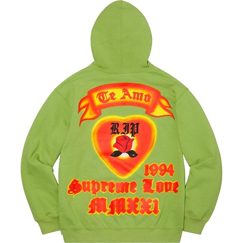 Supreme Love Hooded Sweatshirt - Supreme