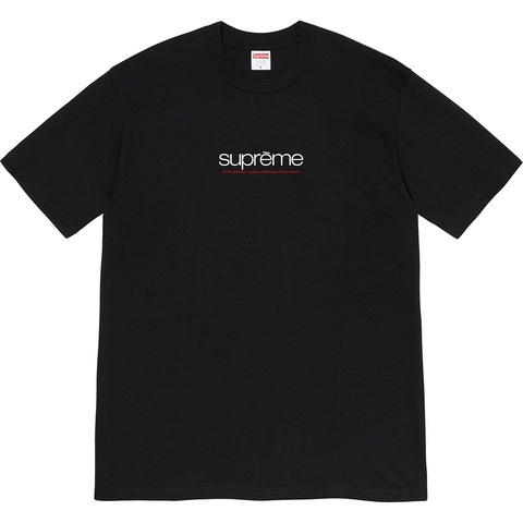 Supreme Five Boroughs Tee - Black