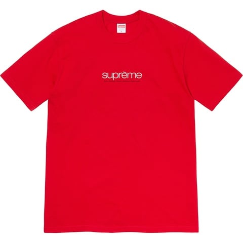 Supreme Five Boroughs Tee - Red