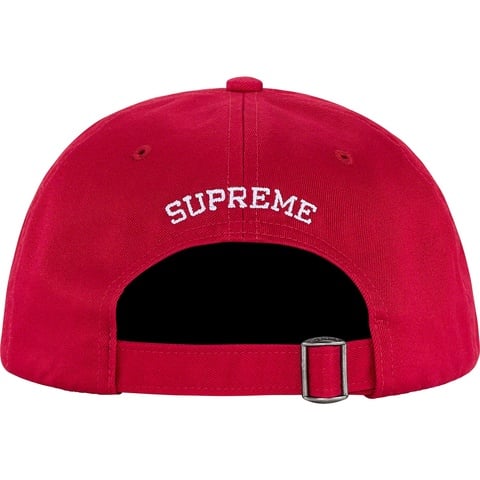 Supreme Shell Patch 6-Panel - Red