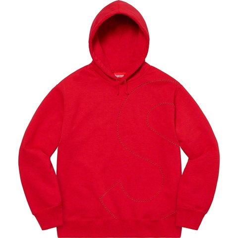 Laser Cut S Logo Hooded Sweatshirt - Supreme