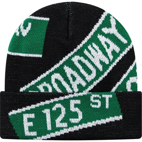 Street Signs Beanie - spring⁄summer 2021 - Supreme