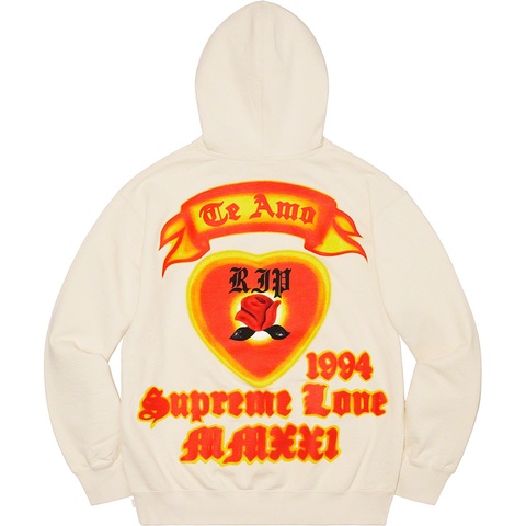 Supreme Love Hooded Sweatshirt - Supreme