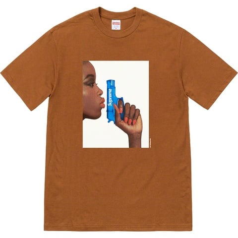 Supreme Water Pistol Tee - Brown