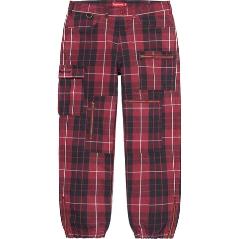 Supreme Cargo Flight Pant - Tartan