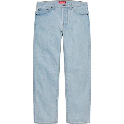 Supreme Regular Jean - Washed Blue