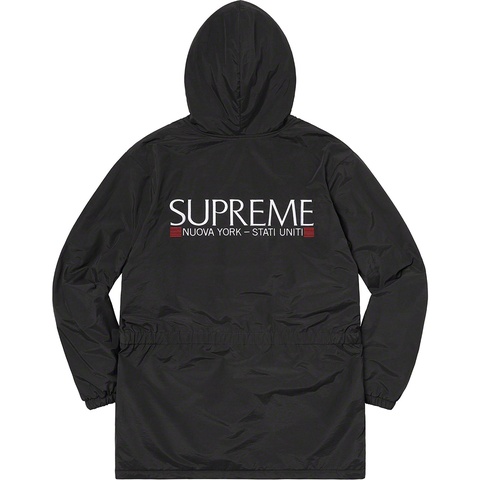 Supreme Polartec® Lined Sideline Parka - Black