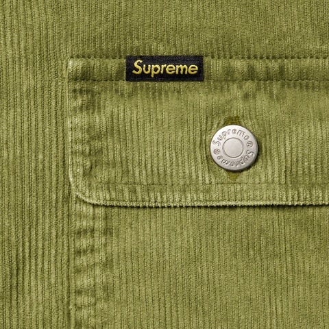 Washed Corduroy Shirt - spring/summer 2021 - Supreme