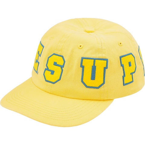Supreme Spellout 6-Panel - Light Yellow
