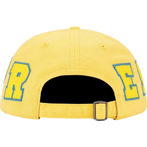 Supreme Spellout 6-Panel - Light Yellow
