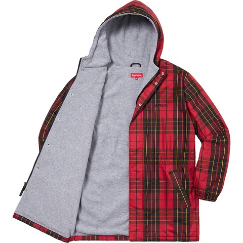 Supreme Polartec® Lined Sideline Parka - Tartan