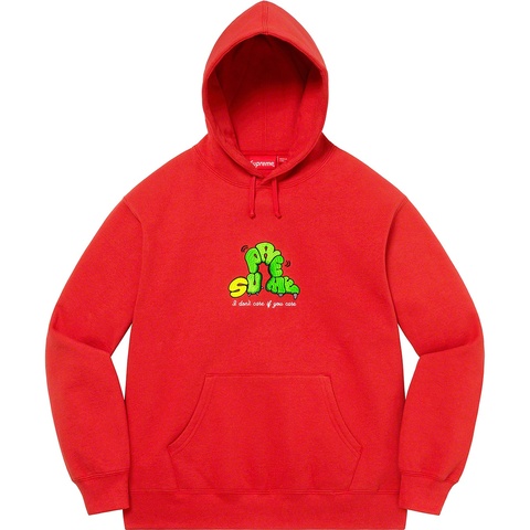 Don't Care Hooded Sweatshirt - spring/summer 2021 - Supreme Don't Care Hooded Sweatshirt - spring/summer 2021 - Supreme
