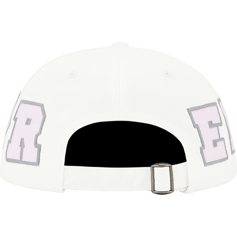 Supreme Spellout 6-Panel - White