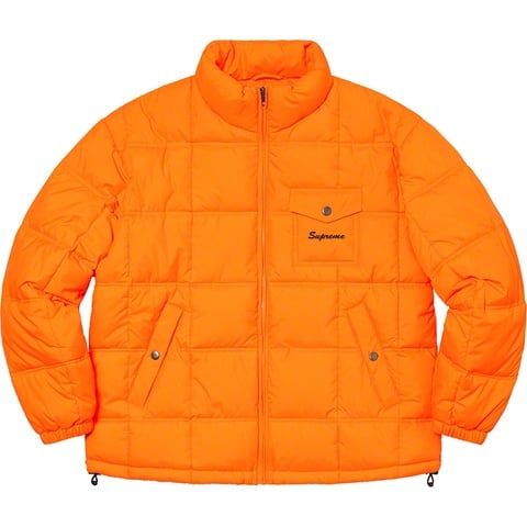 Supreme Iggy Pop Puffy Jacket - Orange