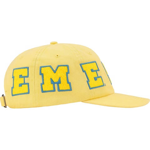 Supreme Spellout 6-Panel - Light Yellow