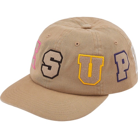 Supreme Spellout 6-Panel - Tan