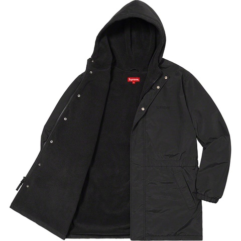 Supreme Polartec® Lined Sideline Parka - Black