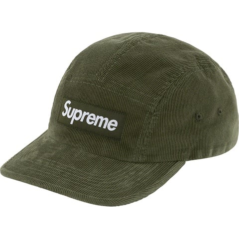 帽子 Supreme Fine Wale Corduroy Camp Cap 21ss Supreme Fine Wale Corduroy Camp Cap Black SS21 | eBay