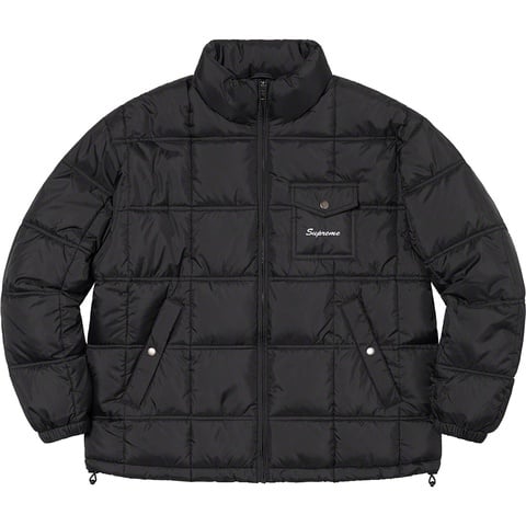 Supreme Iggy Pop Puffy Jacket - Black