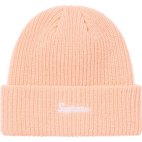 Supreme Loose Gauge Beanie - Beige