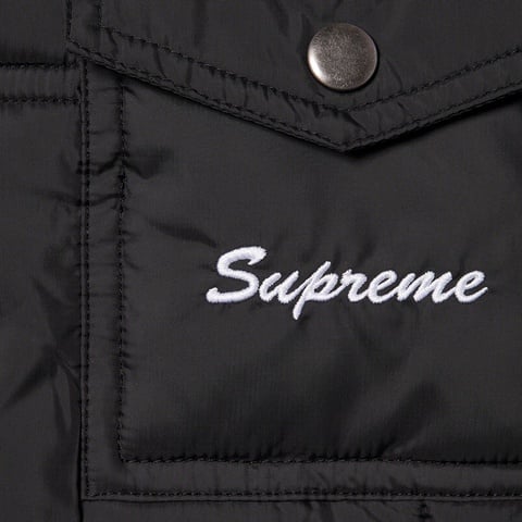 Supreme Iggy Pop Puffy Jacket - Black