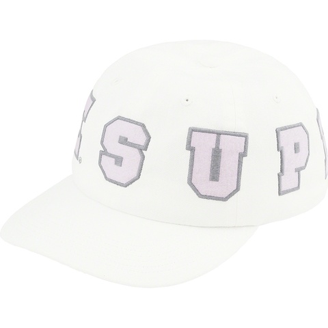 Supreme Spellout 6-Panel - White
