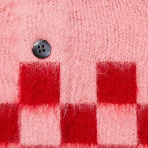 Brushed Checkerboard Cardigan - spring/summer 2021 - Supreme