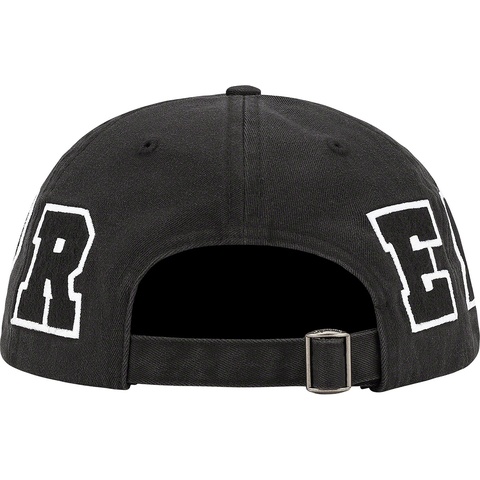 Supreme Spellout 6-Panel - Black