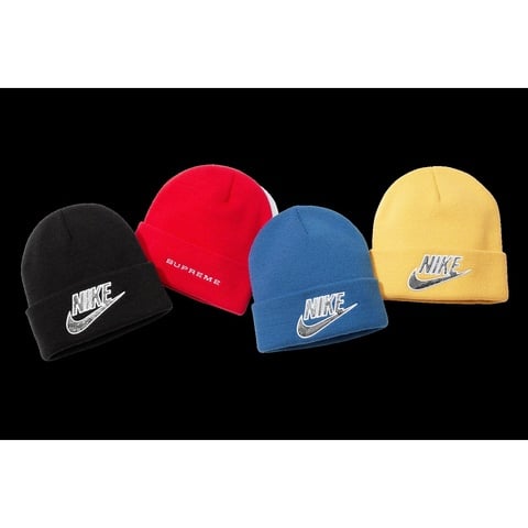 Supreme®/Nike® Jacquard Logos Beanie - Supreme