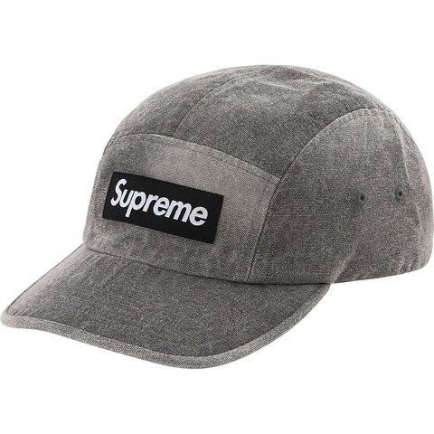Supreme Spray Canvas Camp Cap - Black