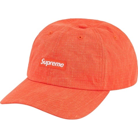 Supreme Faded Ripstop 6-Panel - Orange