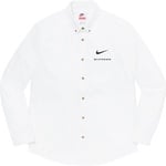 Supreme Supreme Nike Cotton Twill Shirt (SS21) - White