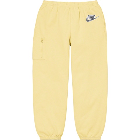 Supreme Supreme®/Nike® Cargo Sweatpant - Pale Yellow