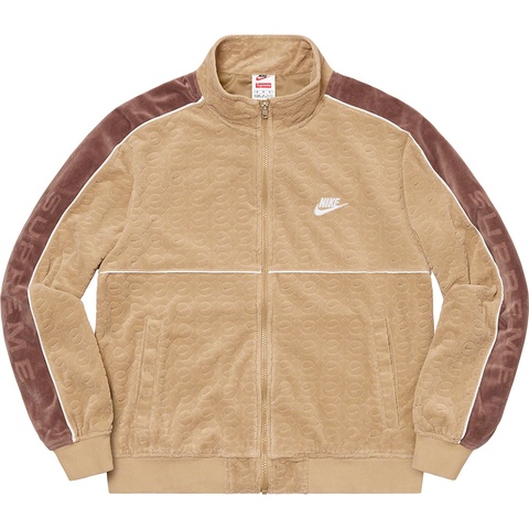 Supreme Supreme®/Nike® Velour Track Jacket - Tan