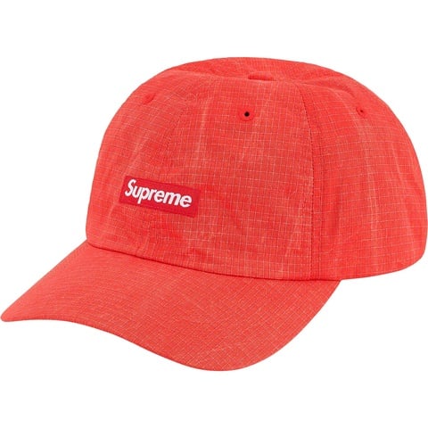 Supreme Faded Ripstop 6-Panel - Red
