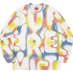 Supreme Half Tone L S Top (SS21) - White
