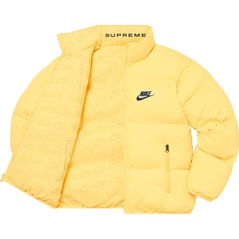 Supreme Supreme®/Nike® Reversible Puffy Jacket - Pale Yellow